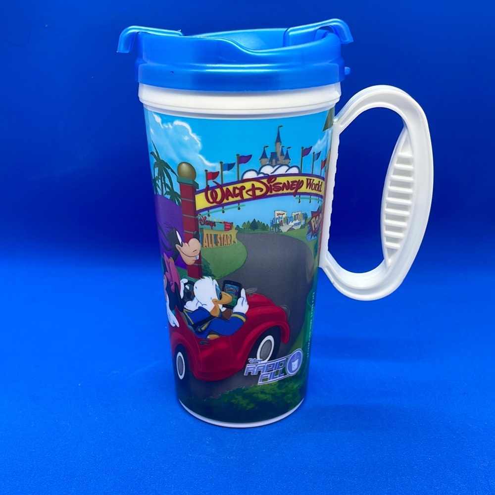 DISNEY PARKS Travel Mug (Blue)